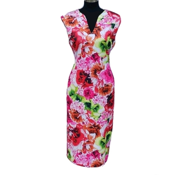 CeCe Floral Dress – NWOT (Size 0) - Picture 1 of 5